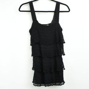 White House Black Market Black Blouse Size XS